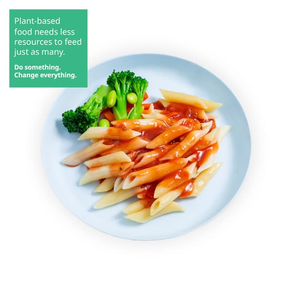 IKEA Tampines Halal Restaurant's kids' menu  — Kid's organic penne paste with tomato sauce and mixed vegetables