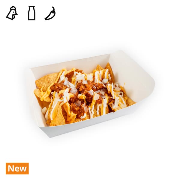 IKEA Tampines Swedish Bistro at Level 1 — Nacho chips with cheese and spicy meat sauce