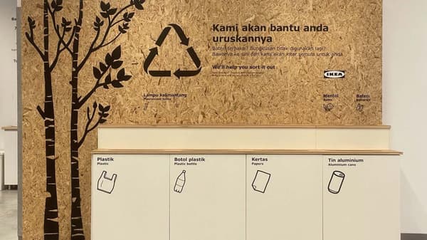 IKEA Tebrau recycling station 