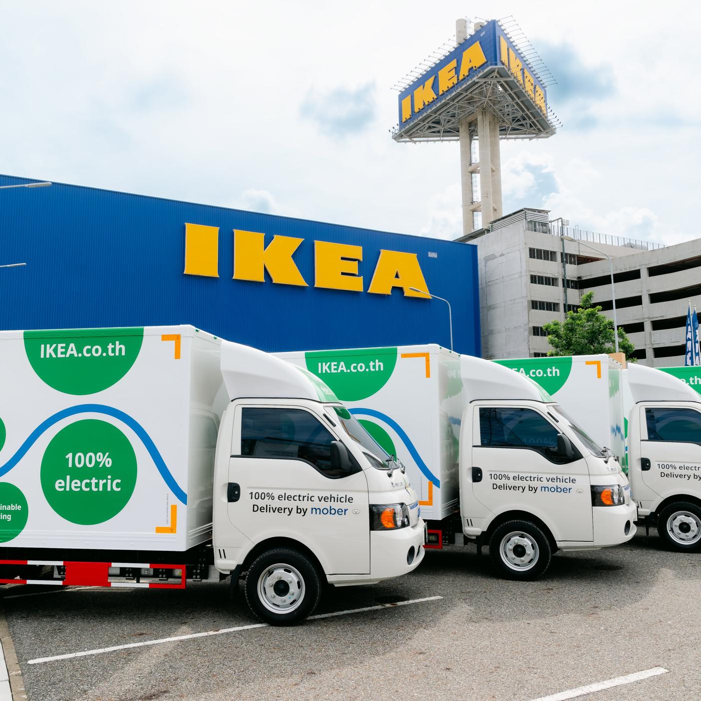 IKEA Thailand EV Truck fleet