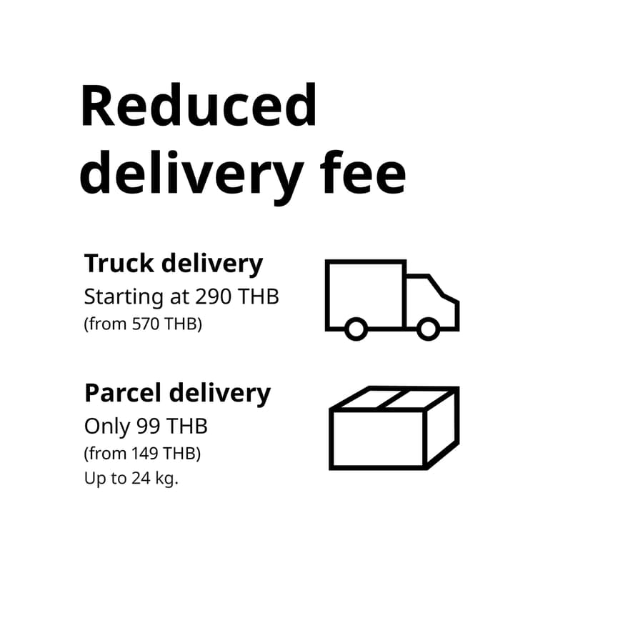 Delivery service starting at 99 THB IKEA