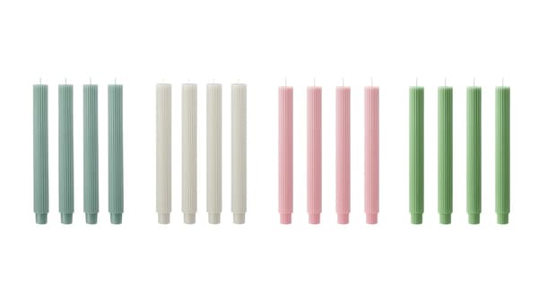 IKEA tilbagekalder SMÖJTRÄD uparfumeret kronelys, 25 cm, på grund af risiko for brand og forbrændinger.