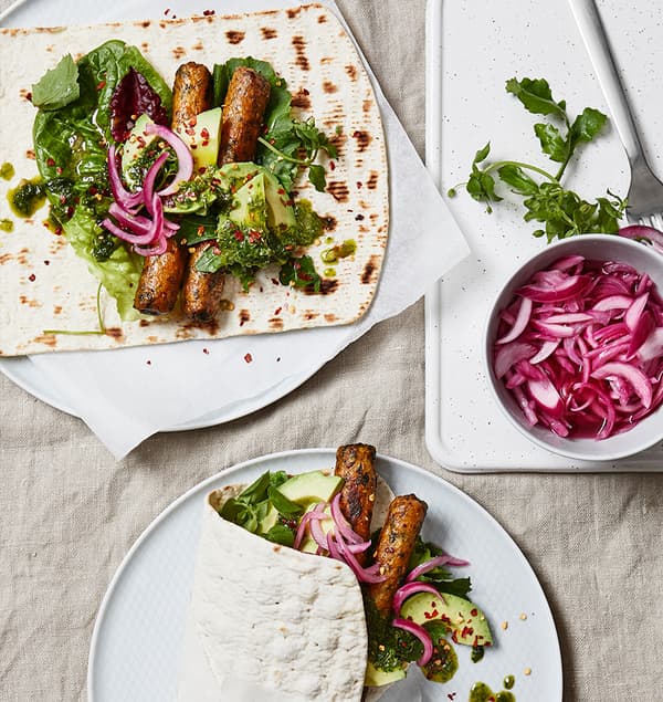 IKEA veggie hot dog