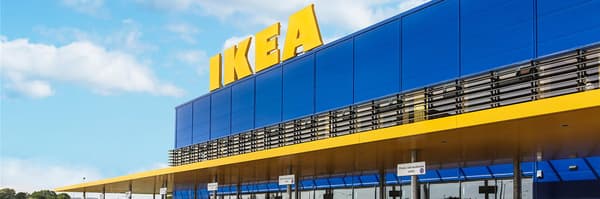 IKEA veikala attēls Rīga no ārpuses