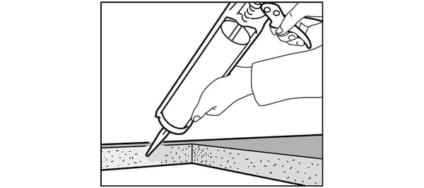 IKEA werkblad siliconen installatie.