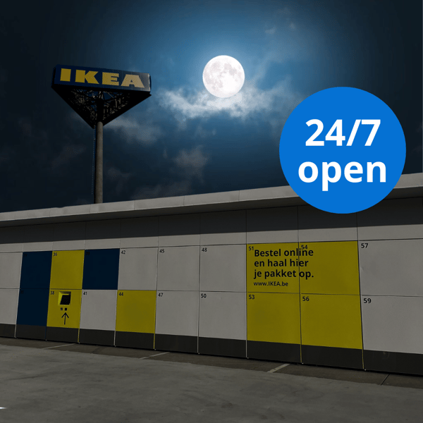 IKEA Wilrijk lockers