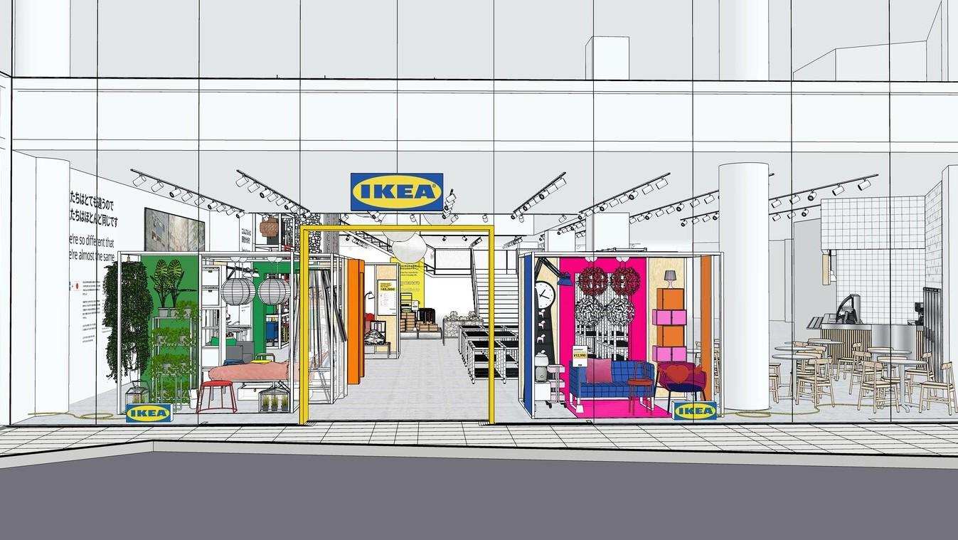 イケア・ジャパン 初の東京都心型店舗 IKEA原宿4月25日にオープン