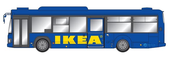 イケアのバス