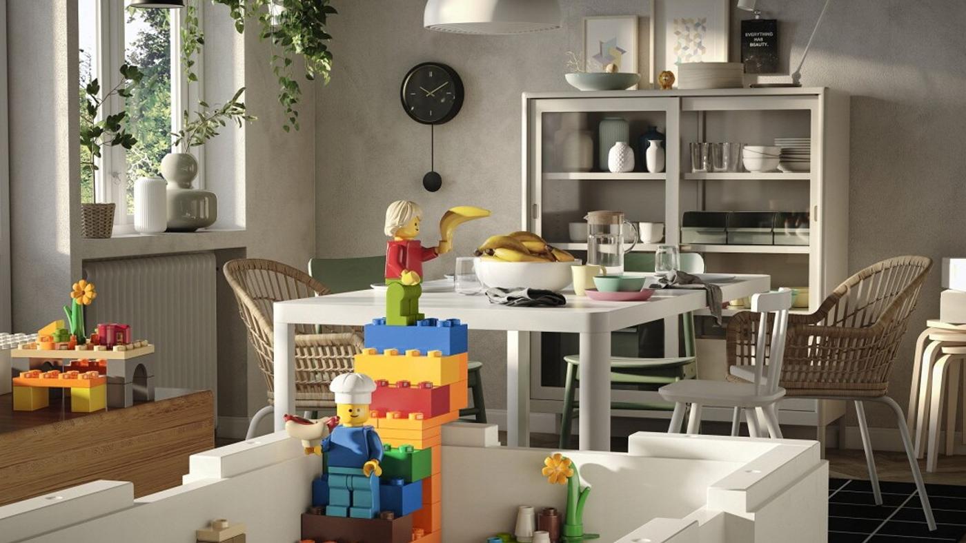 IKEA’s play storage solution, BYGGLEK
