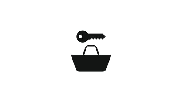 Ikona nákupnej tašky IKEA s kľúčom symbolizuje vyzdvihnutie online objednávky vo výdajnom boxe IKEA.