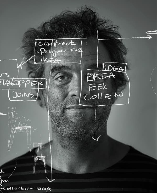 Il designer Piet Hein Eek.