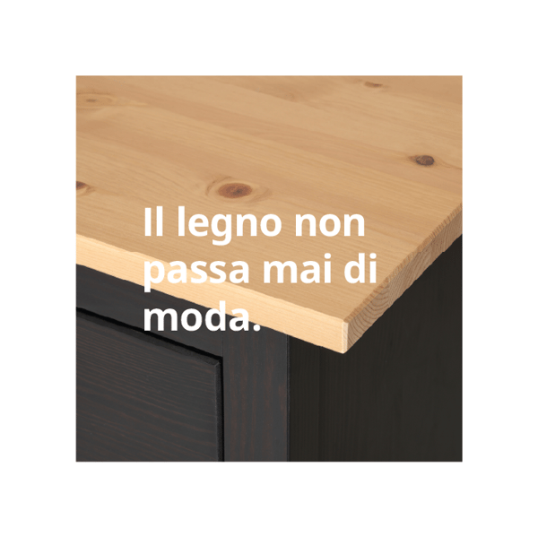 Il legno non passa mai di moda.