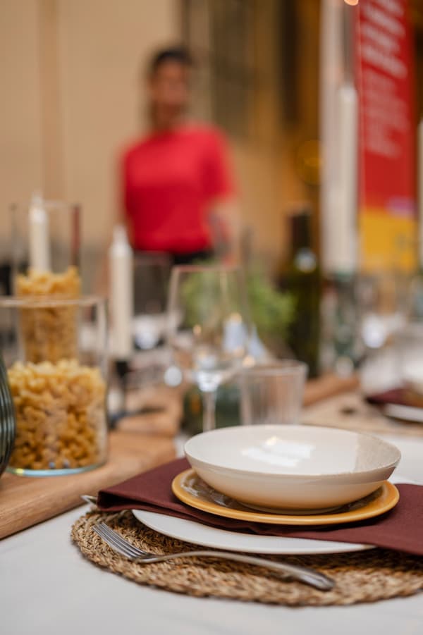 Il tavolo che suona e profuma