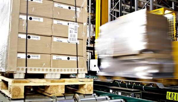 Illustrasjon av distribusjon.