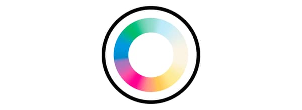 Illustration of a colour spectrum