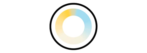 Illustration of a colour spectrum