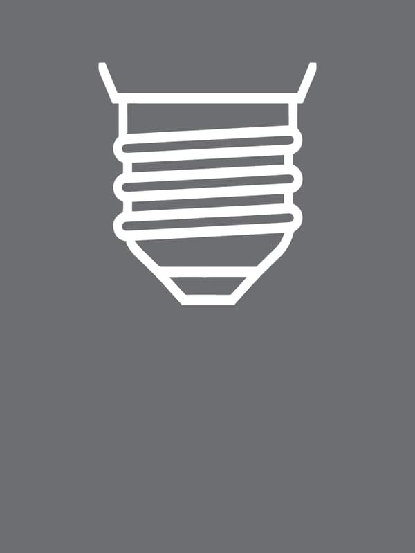 Illustration of E27 bulb base