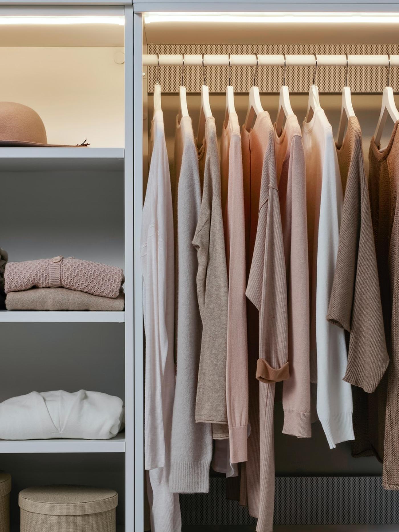 Iluminação para armários