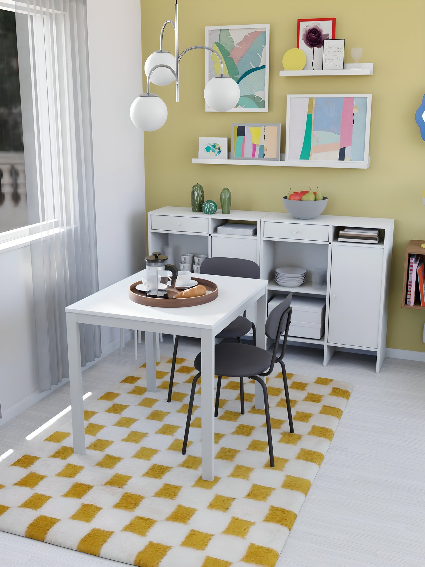 Image 3D salle à manger