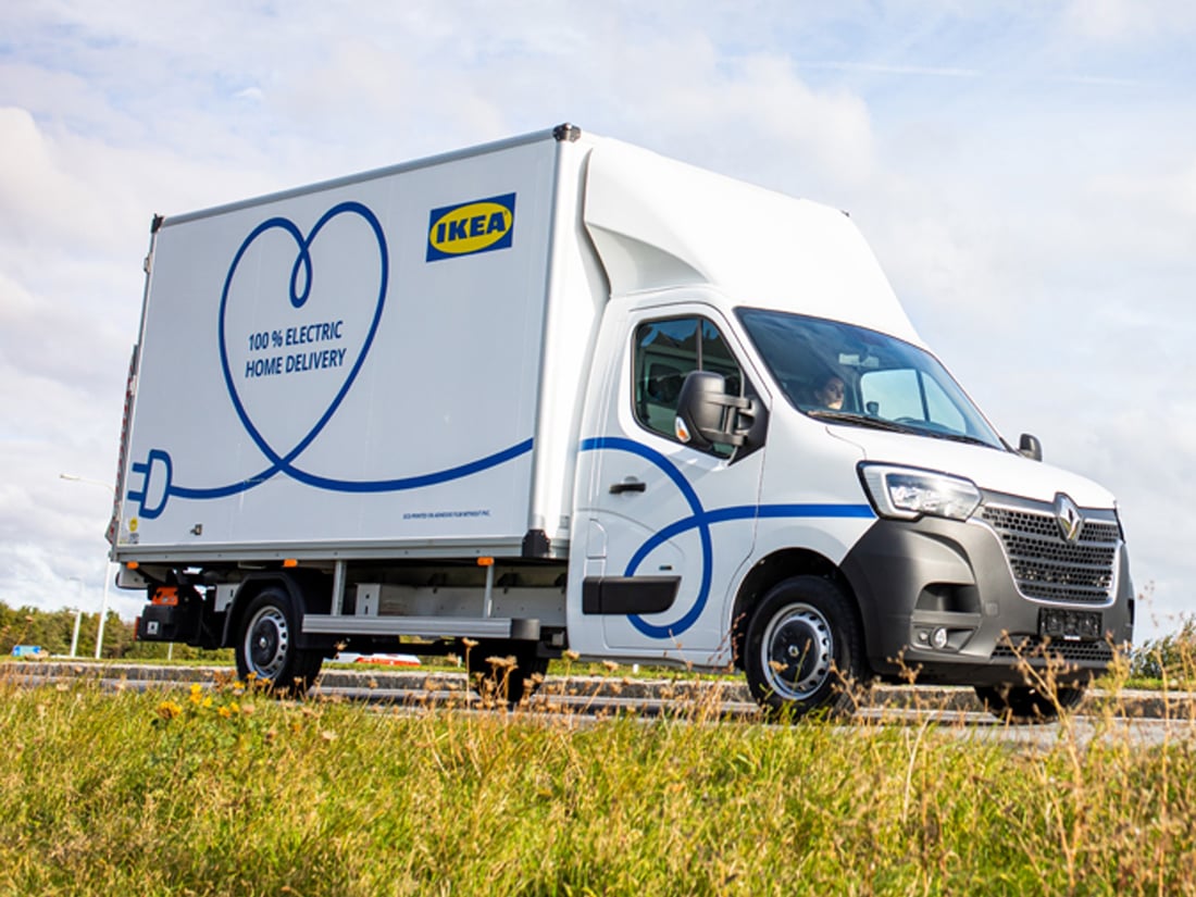 IKEA goes all in on electric vehicle deliveries IKEA CA