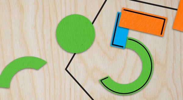 Image of cutout forms