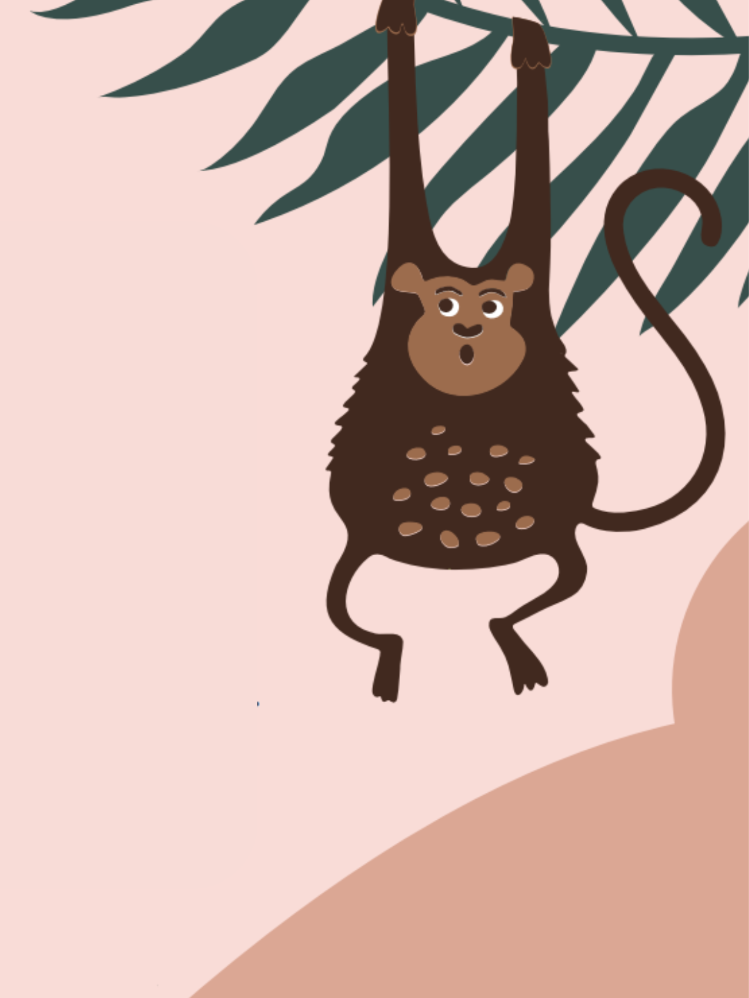 Image of monkey in a tree.