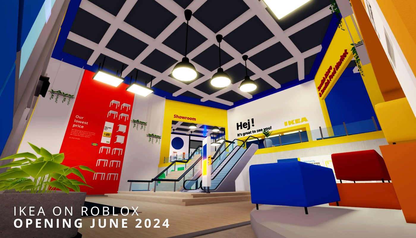IKEA Is Opening A New Store On Roblox IKEA UK Image Of The Ikea On Roblox Virtual Store