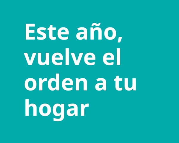 Imagen de campaña de vuelta a la rutina.