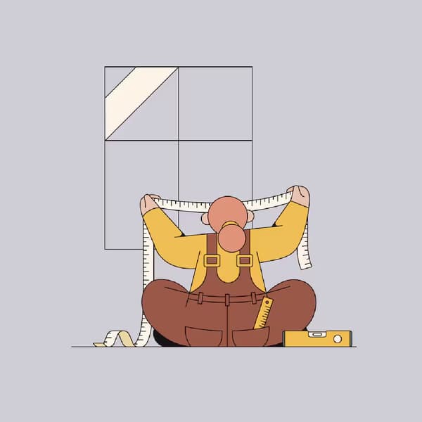 Imagen de persona midiendo una ventana