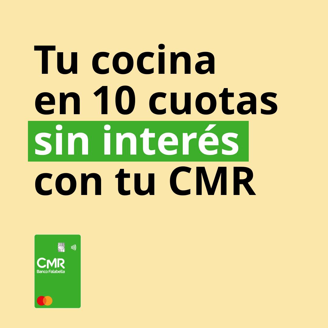 Imagen promocional de cocinas en 10 cuotas sin interés
