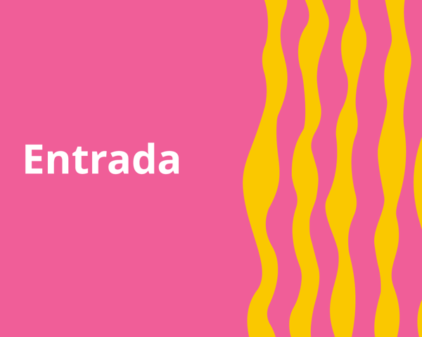 Imagen rosada con amarillo con texto 
