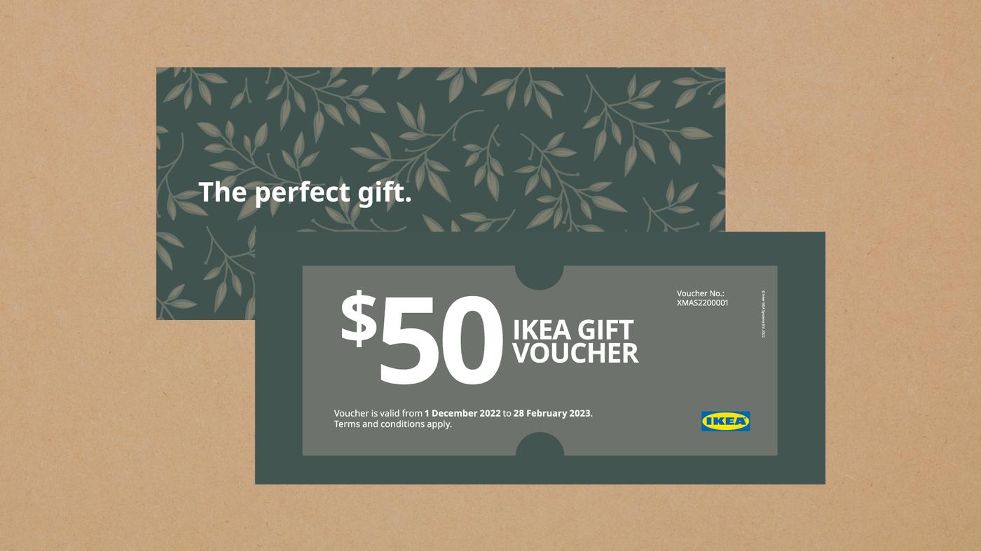 Get a $50 IKEA flat-packed gift, for only $40! - IKEA | IKEA Singapore