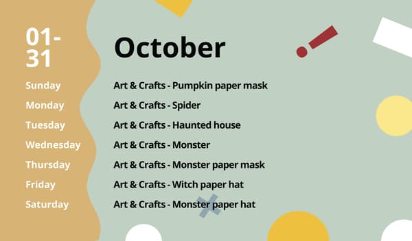 In-store activities