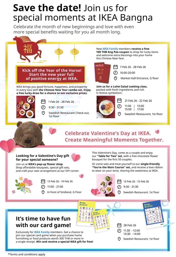 In-store offers and activities 