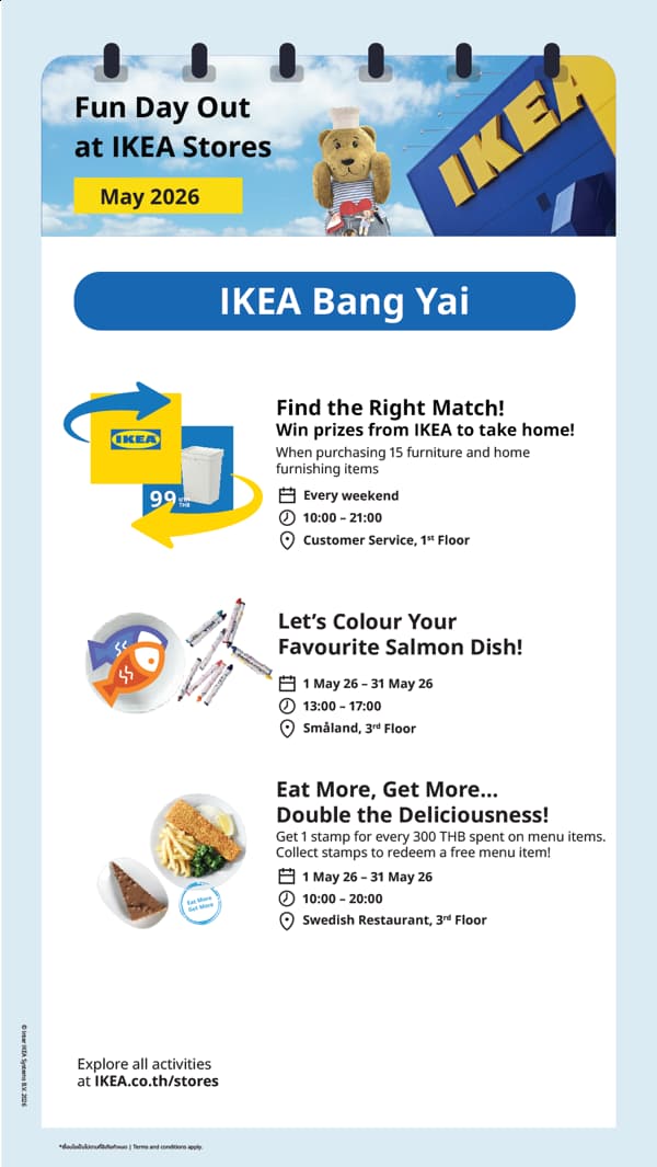 In-store offers and activities