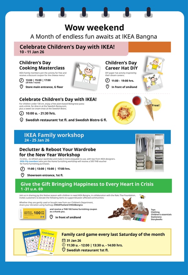 In-store offers and activities 