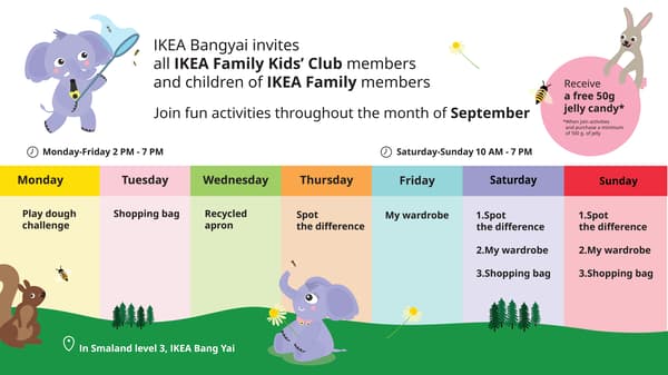In-store offers and activities