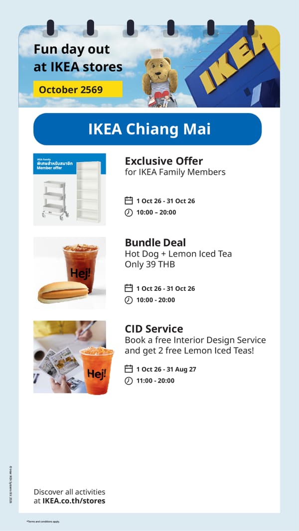 In-store offers and activities