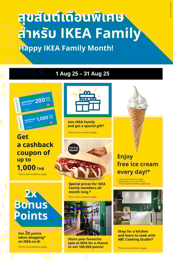 In-store offers and activities