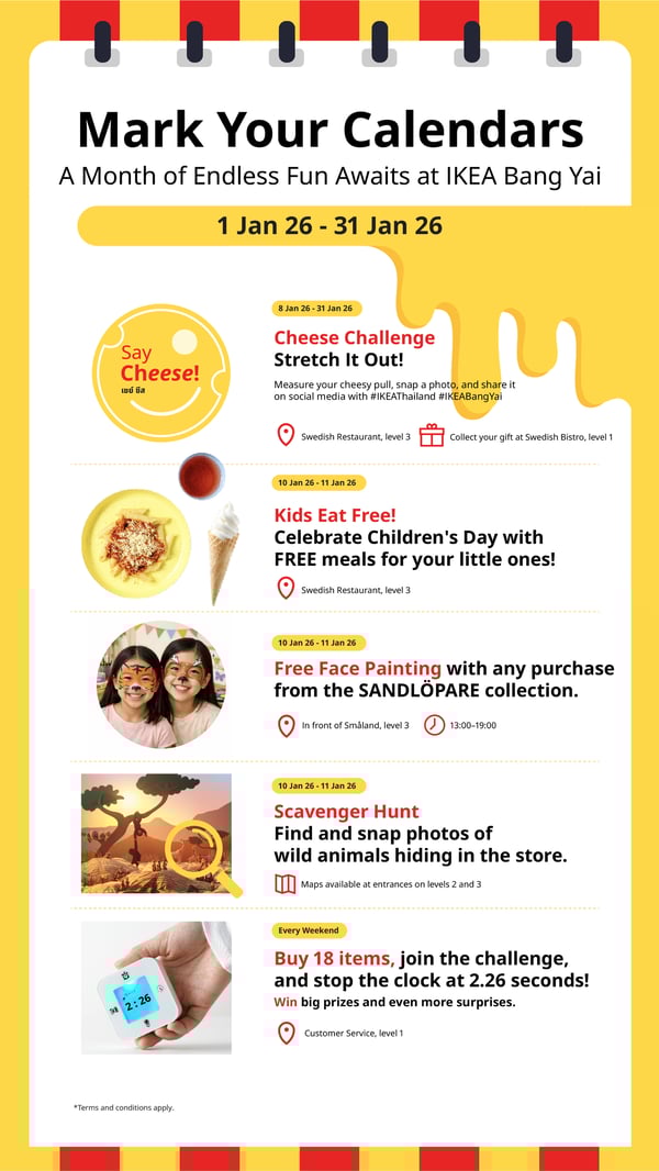 In-store offers and activities