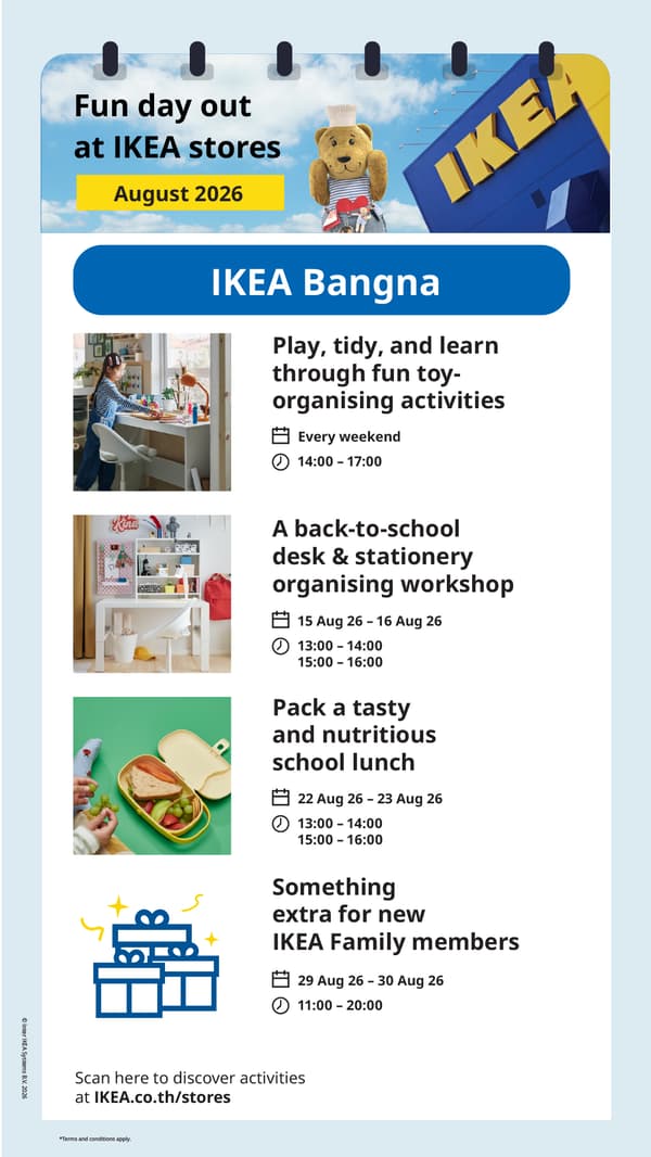 In-store offers and activities 