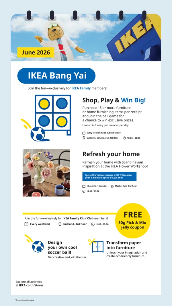 In-store offers and activities