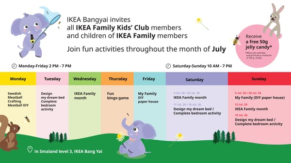 In-store offers and activities