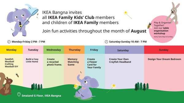 In-store offers and activities 