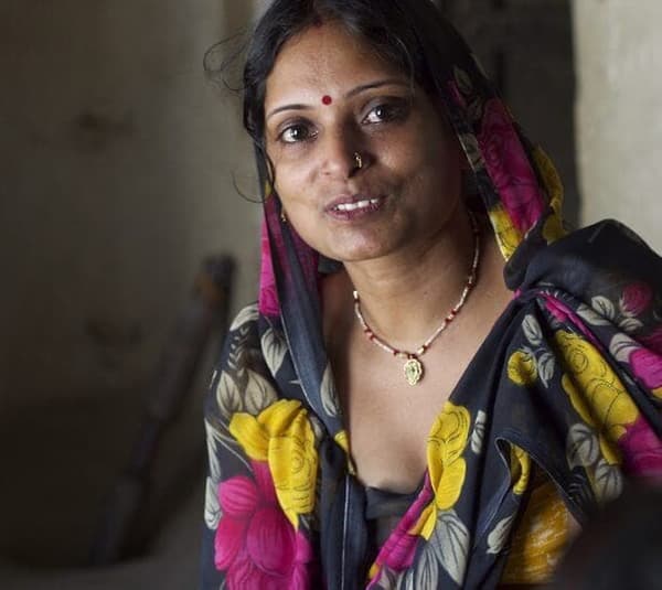 Indian woman representing the women involved in the IKEA project
