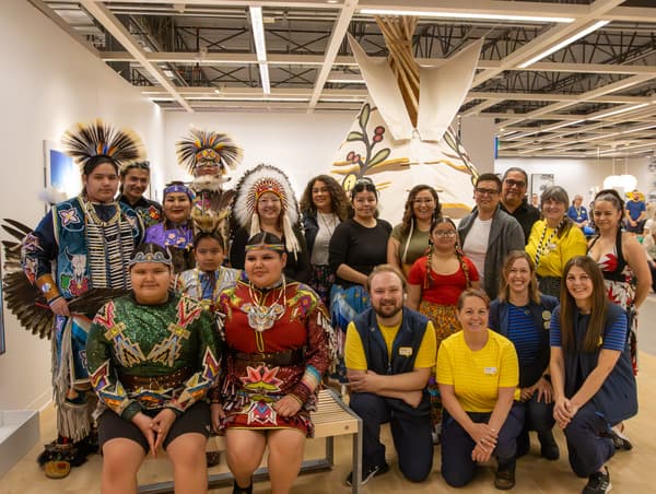 Indigenous Reconciliation Strategy comes to life through impactful
room-setting and educational tipi unveiled on National Indigenous Peoples Day