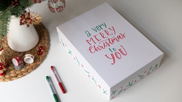 Individualisierte TJENA Geschenkschachtel