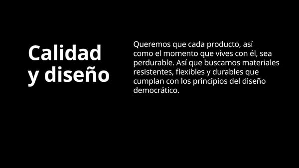 Información sobre calidad y diseño en colchones