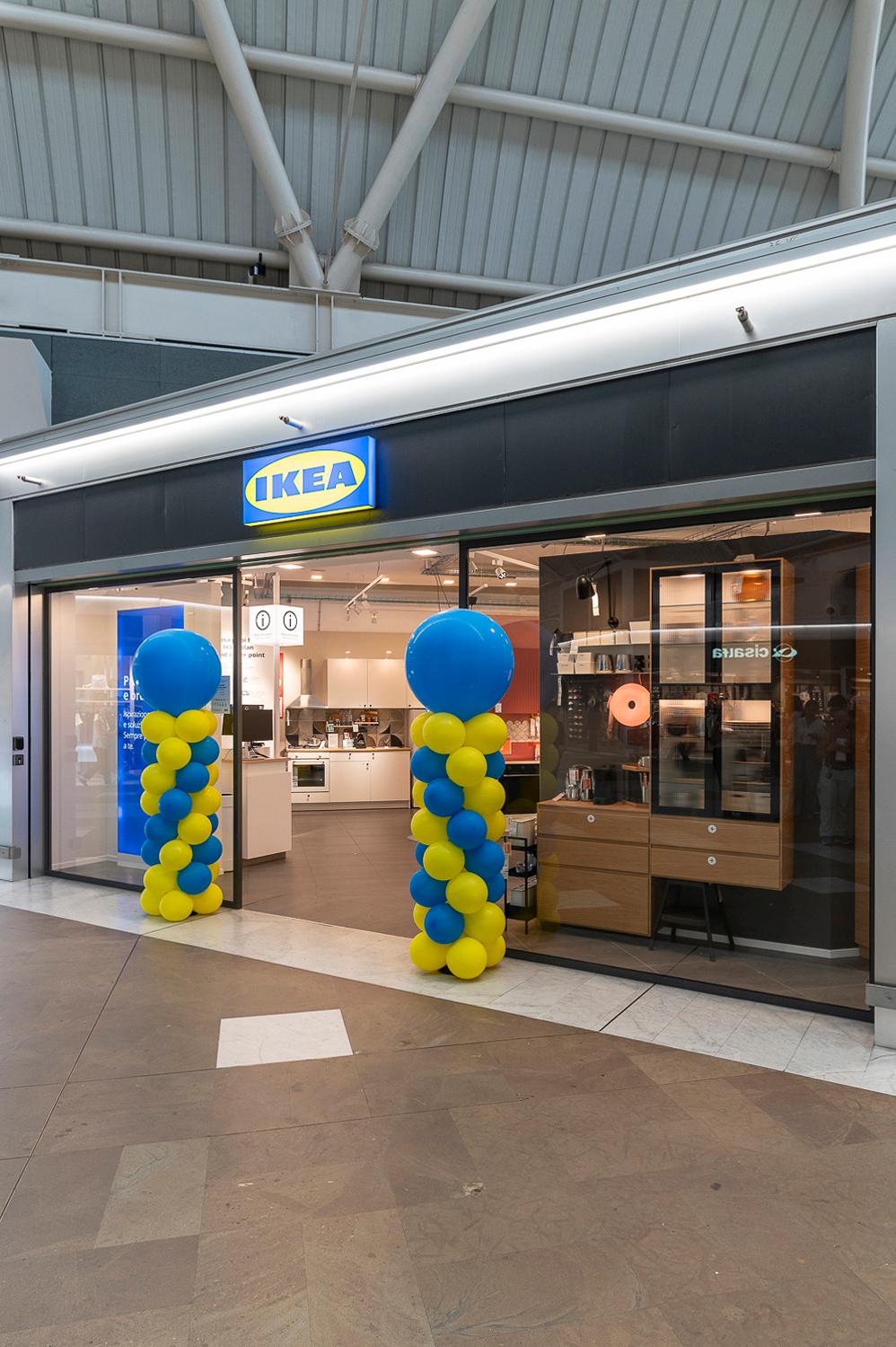Ingresso dell'IKEA Ferrara plan and order point