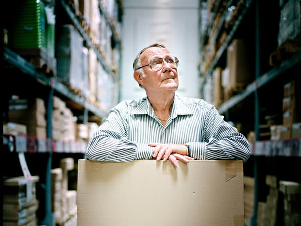 INGVAR KAMPRAD - Fondatore di IKEA